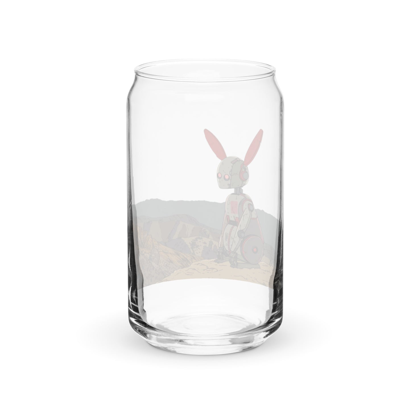 Rab-Bot | 16 oz. Can-shaped Beverage Glass | yeewfinder
