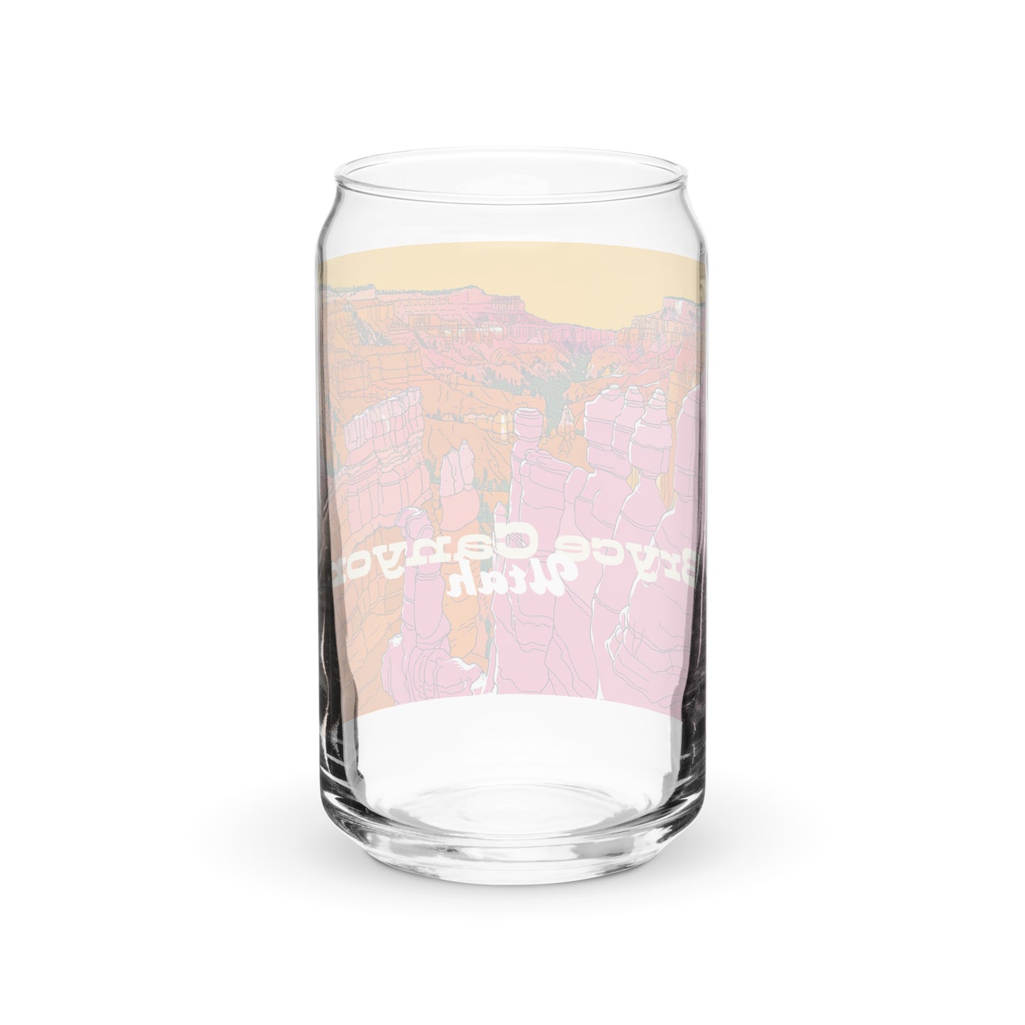 Bryce Canyon National Park | 16 oz. Can-Shaped Glass | yeewfinder