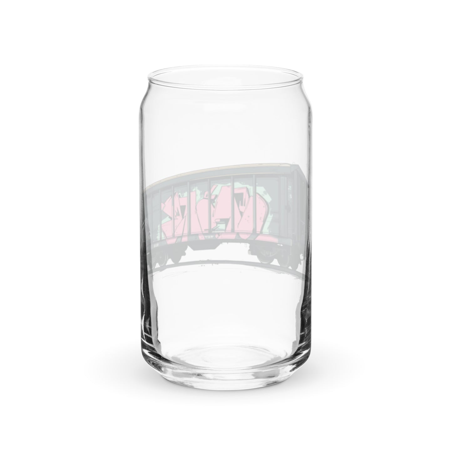 16 oz. Can-shaped Glass | Miami Glowup | yeewfinder