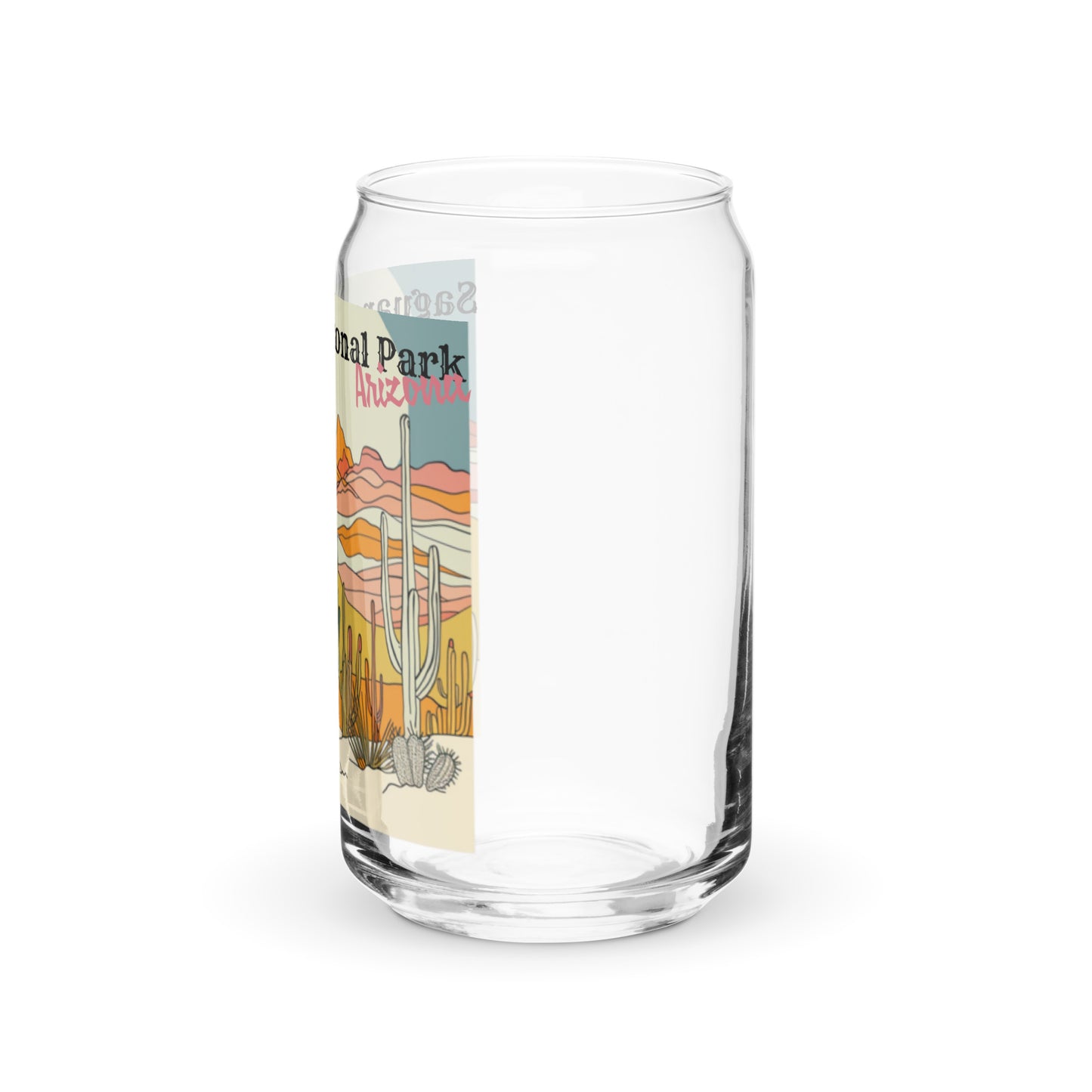 Saguaro National Park | 16 oz. Can-Shaped Beverage Glass | yeewfinder