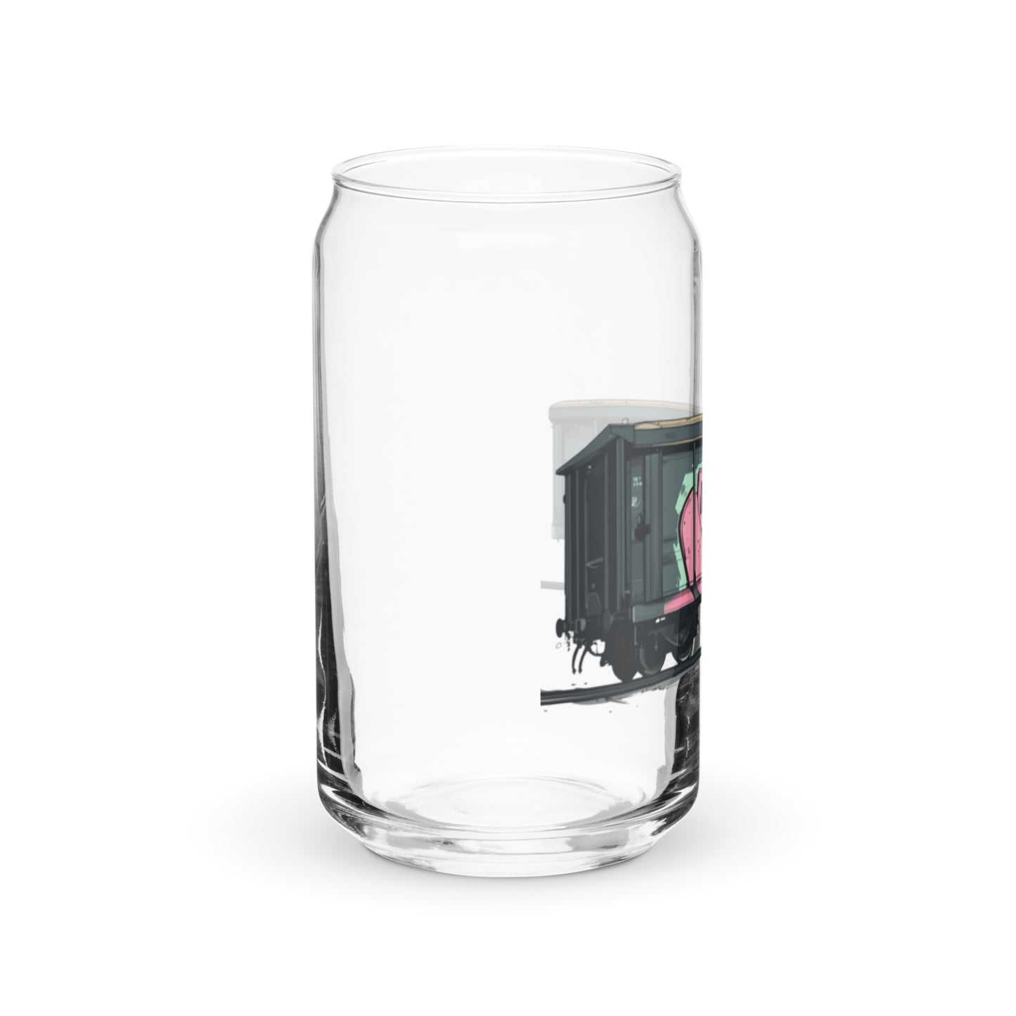 16 oz. Can-shaped Glass | Miami Glowup | yeewfinder