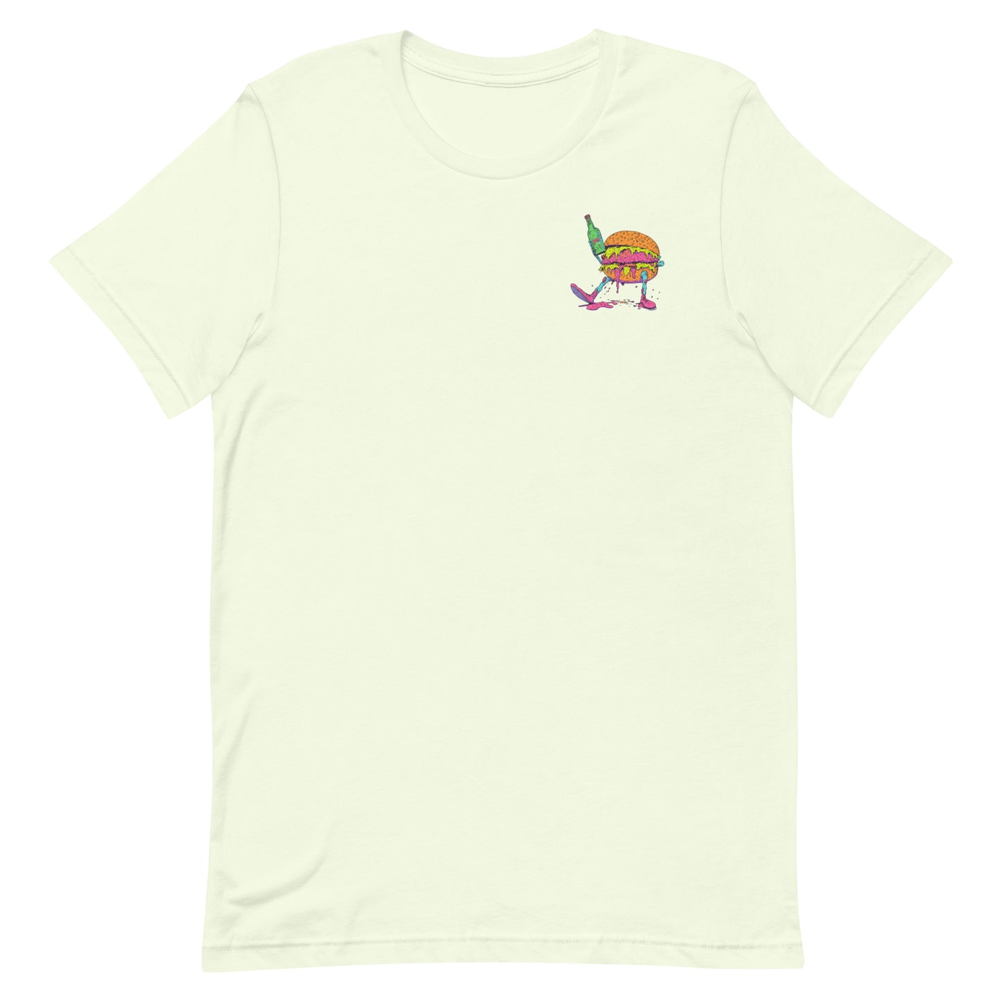 Burger Time | Unisex Organic Cotton T-Shirt | yeewfinder