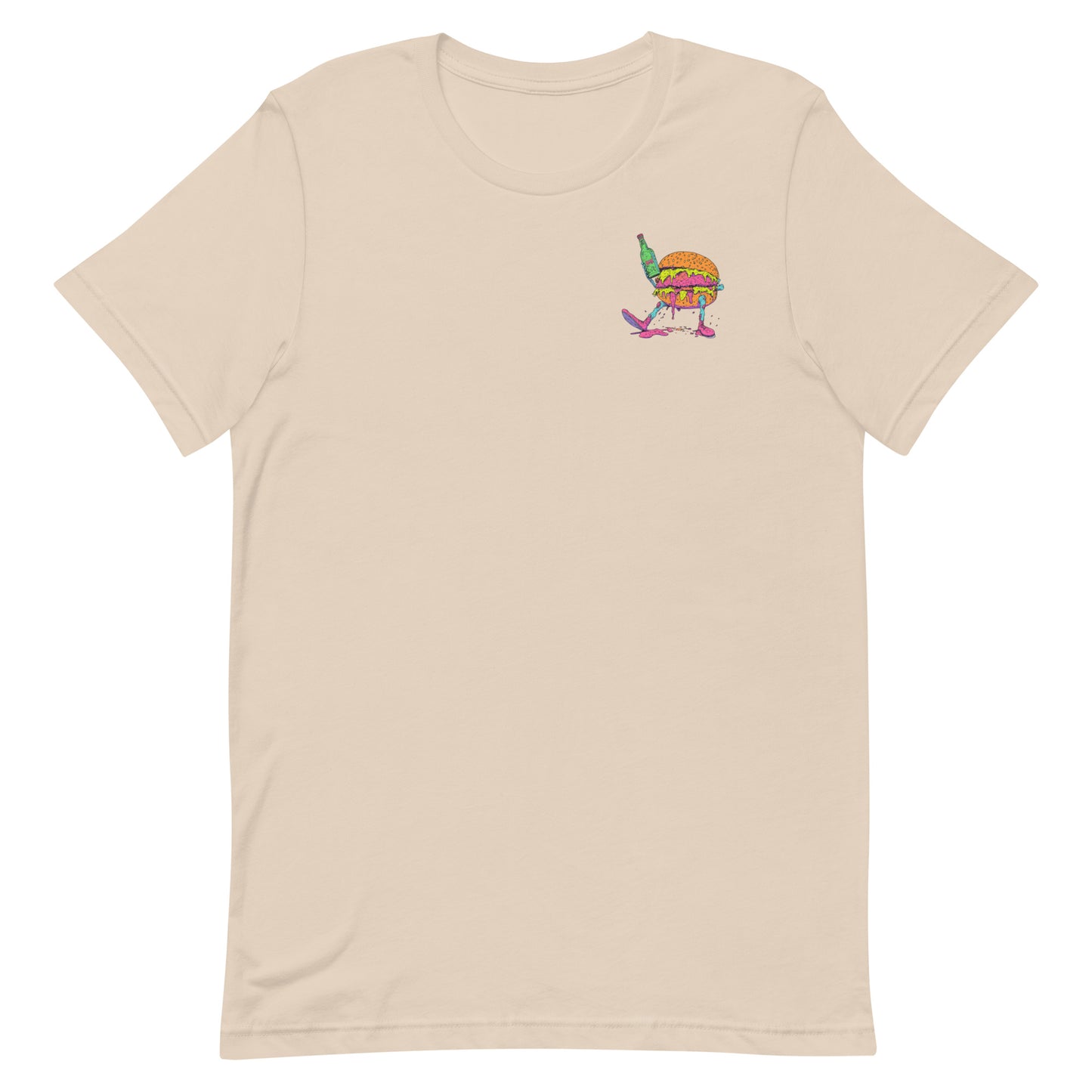 Burger Time | Unisex Organic Cotton T-Shirt | yeewfinder
