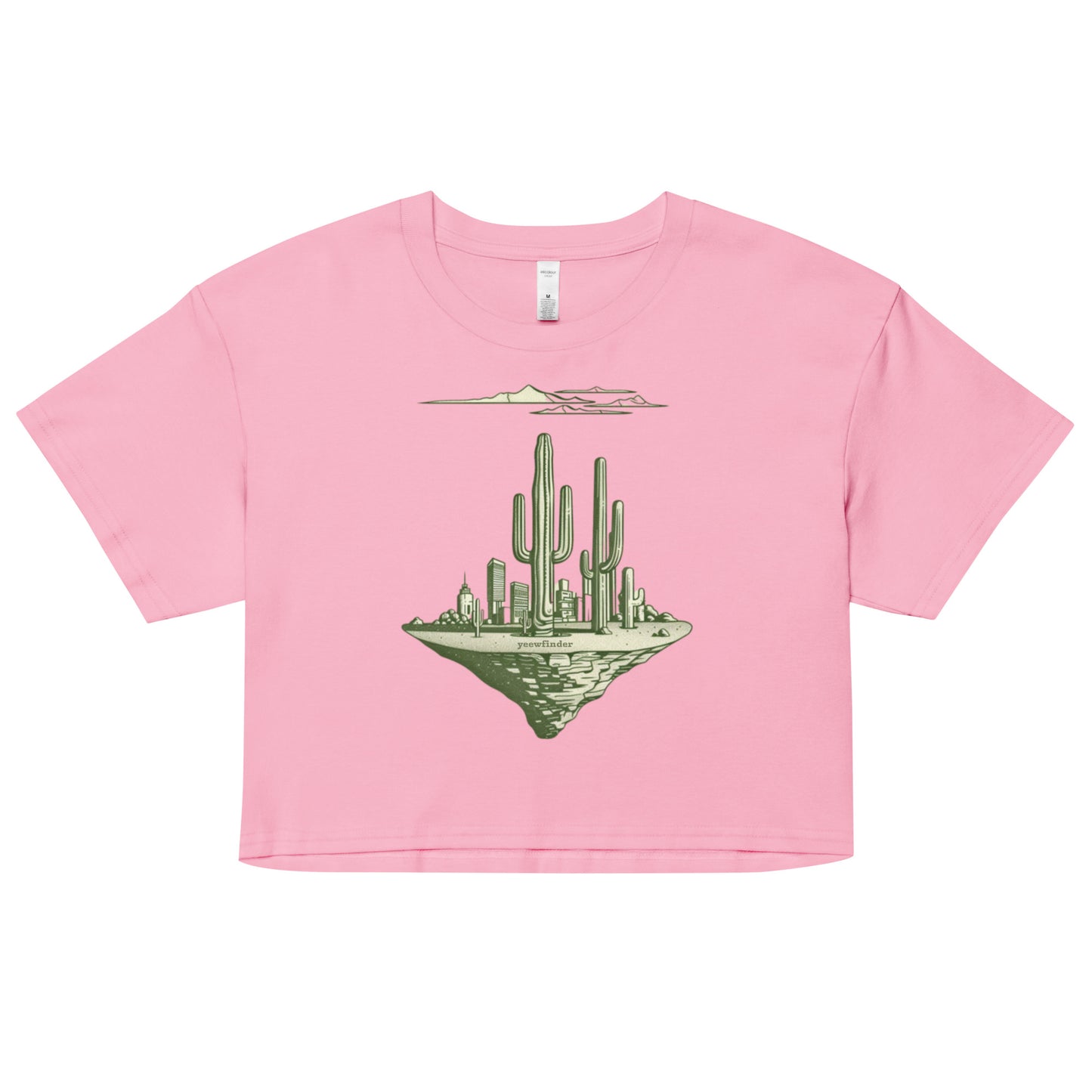 All That's Left | Women’s Cotton Crop Top Shirt | yeewfinder