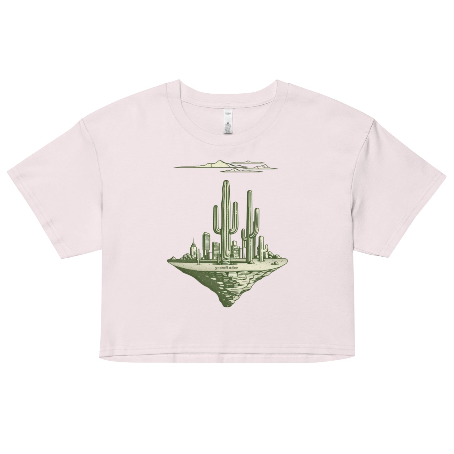 All That's Left | Women’s Cotton Crop Top Shirt | yeewfinder