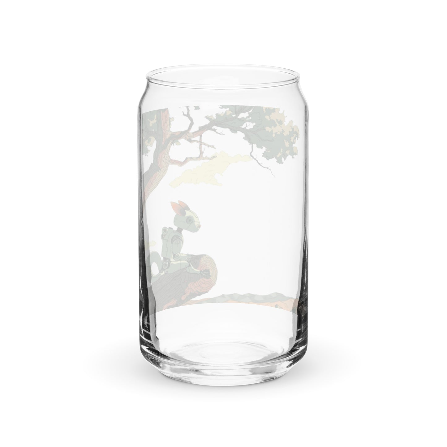 Sqrl-tron | 16oz. Can-Shaped Glass | yeewfinder