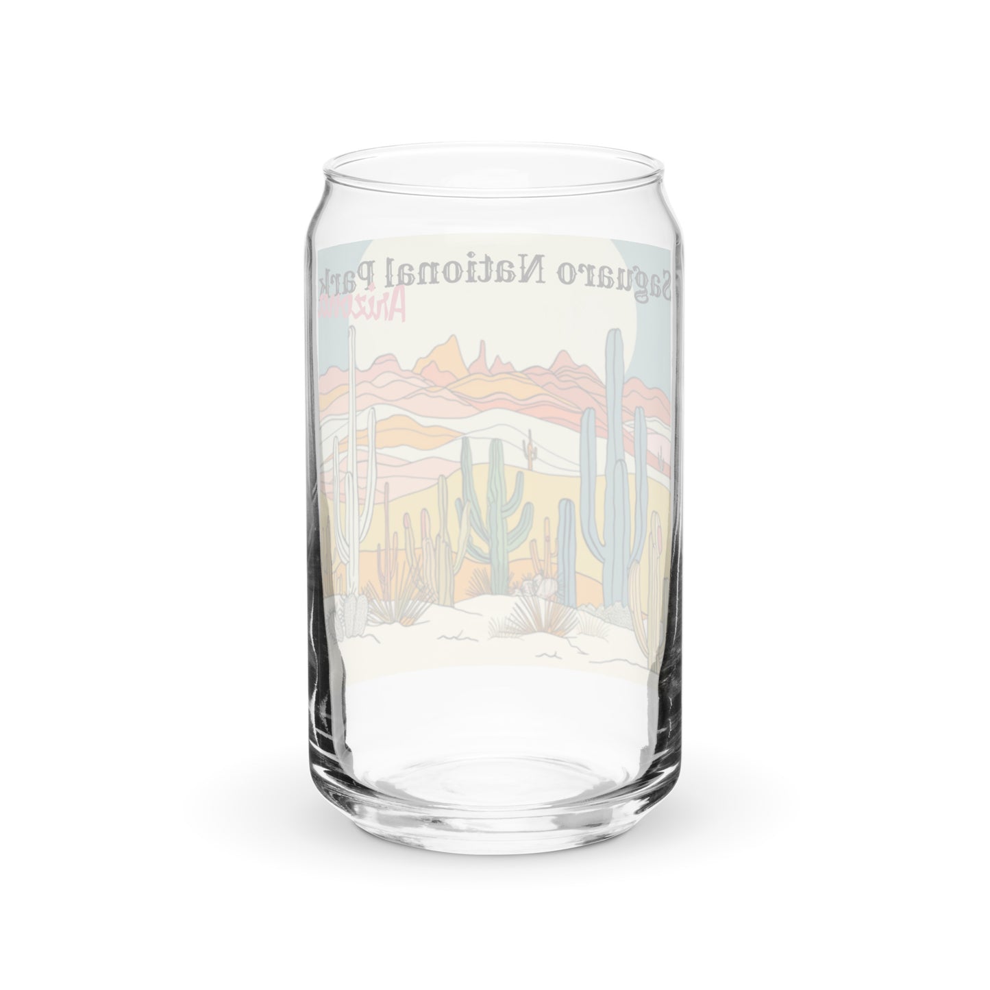 Saguaro National Park | 16 oz. Can-Shaped Beverage Glass | yeewfinder