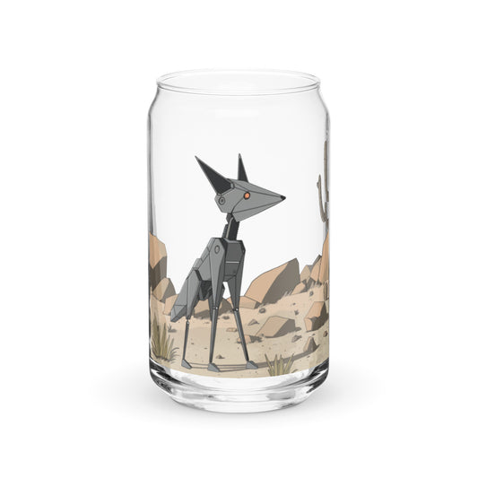 Robo-yote | 16 oz. Can-Shaped Beverage Glass | yeewfinder