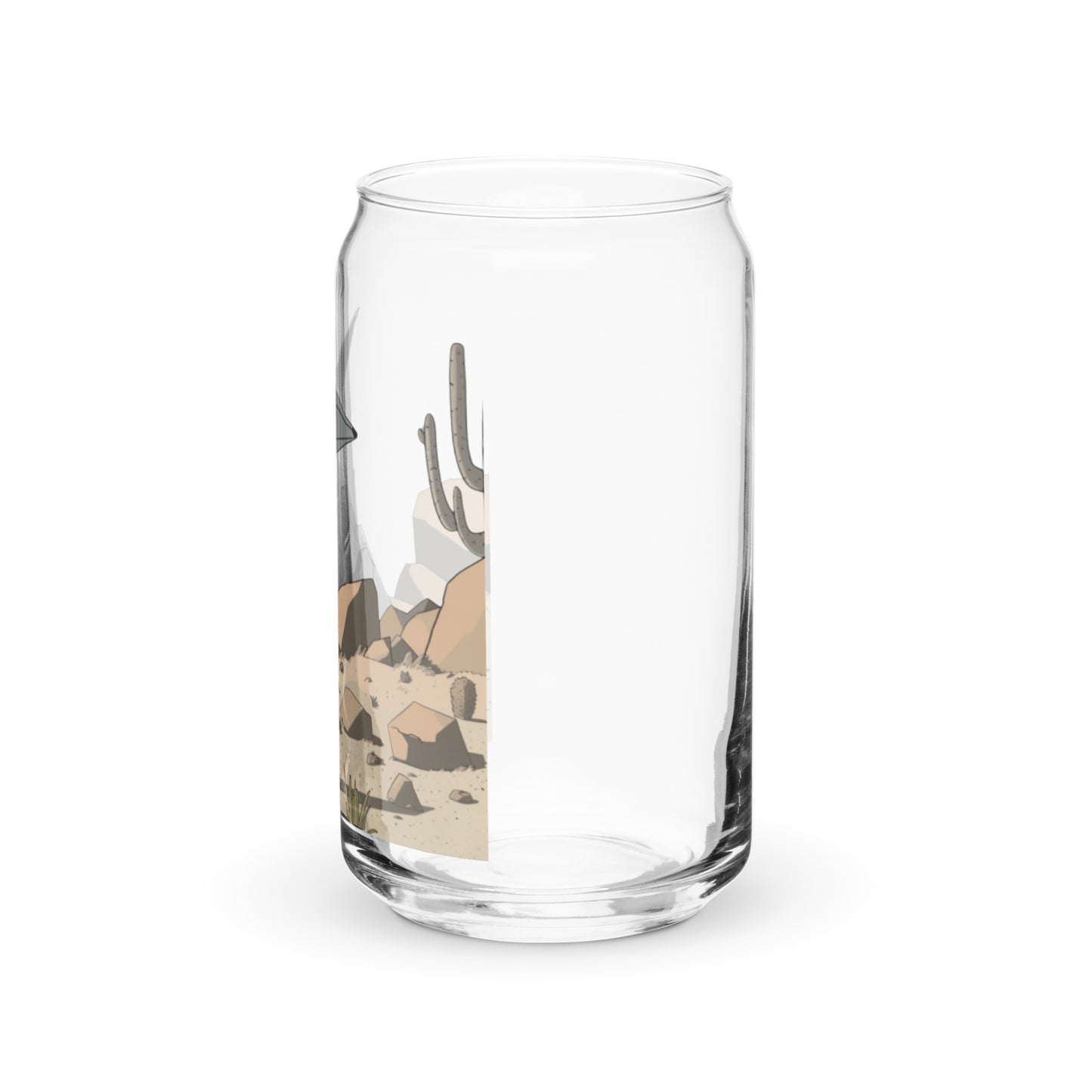 Robo-yote | 16 oz. Can-Shaped Beverage Glass | yeewfinder