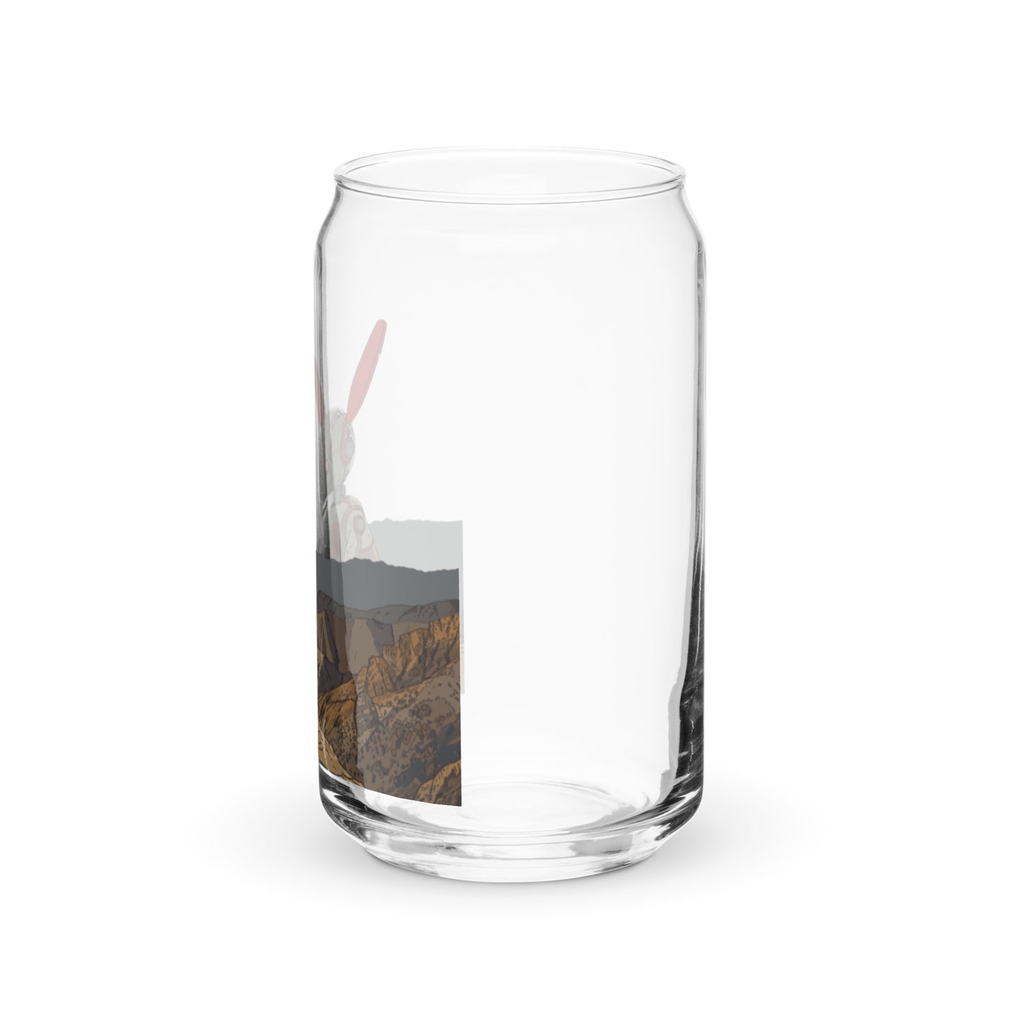 Rab-Bot | 16 oz. Can-shaped Beverage Glass | yeewfinder