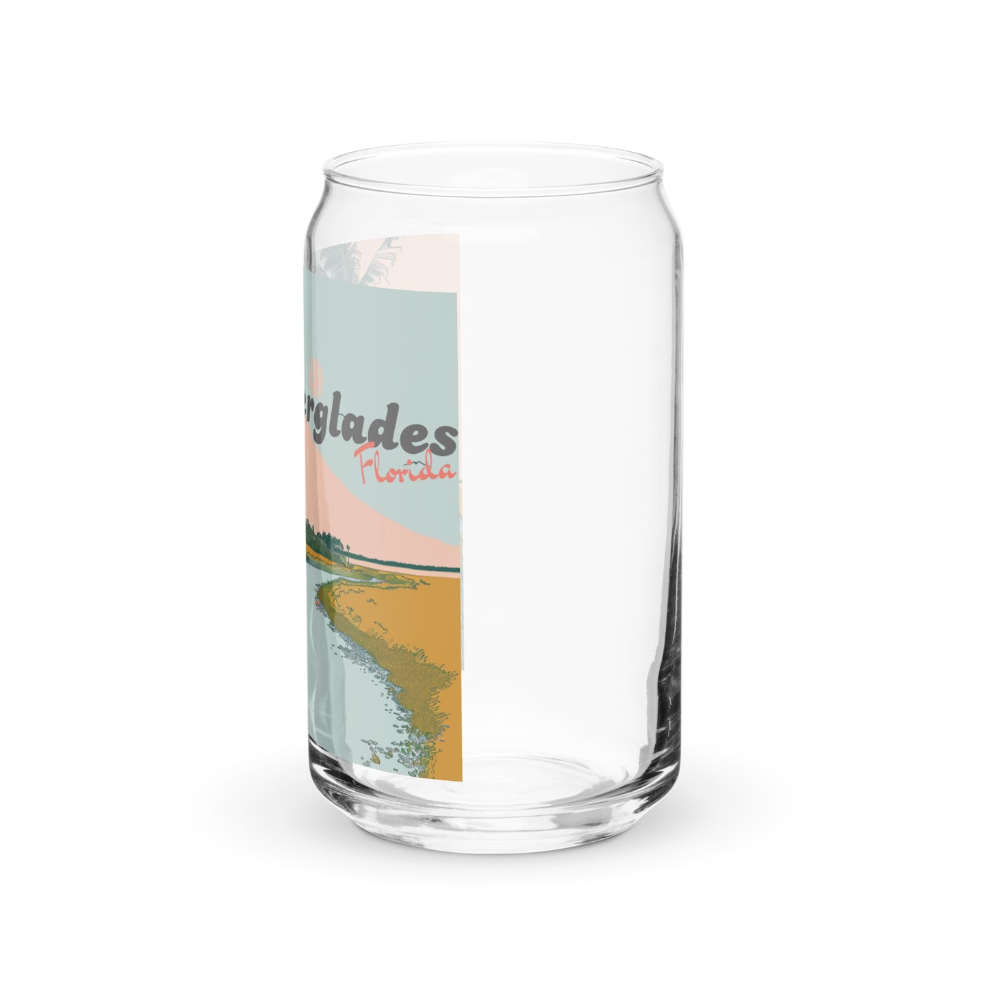Everglades | 16 oz. Can-Shaped Beverage Glass | yeewfinder