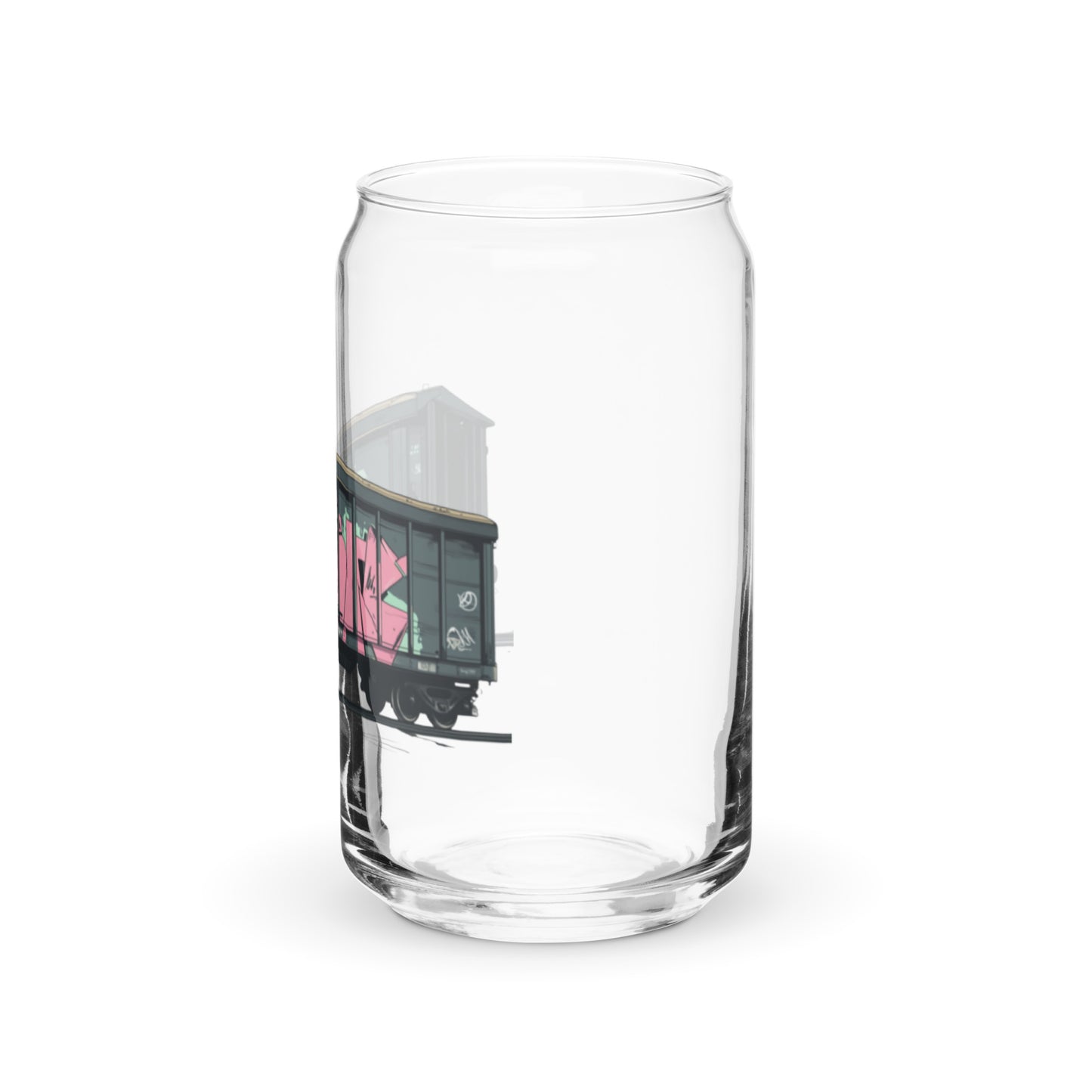 16 oz. Can-shaped Glass | Miami Glowup | yeewfinder