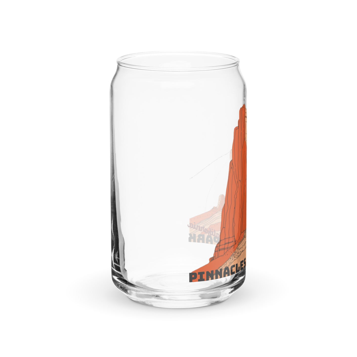 Pinnacles National Park | 16 oz. Can-Shaped Beverage Glass | yeewfinder