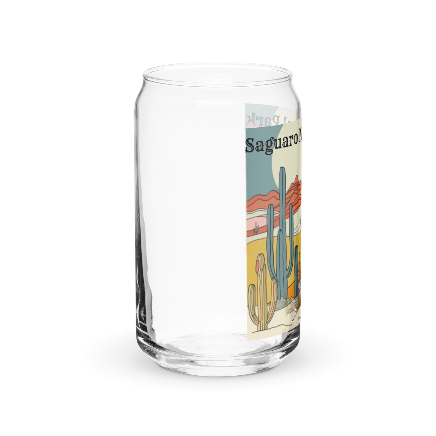 Saguaro National Park | 16 oz. Can-Shaped Beverage Glass | yeewfinder