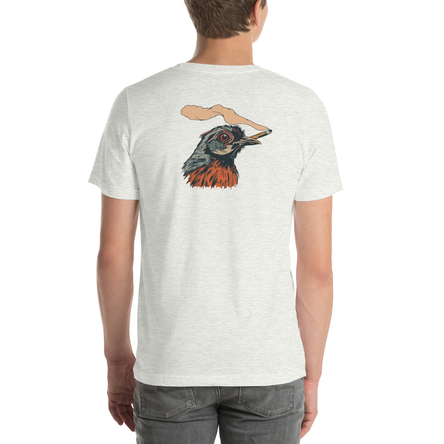 Quail Blazin' | Unisex Organic Cotton T-Shirt | yeewfinder