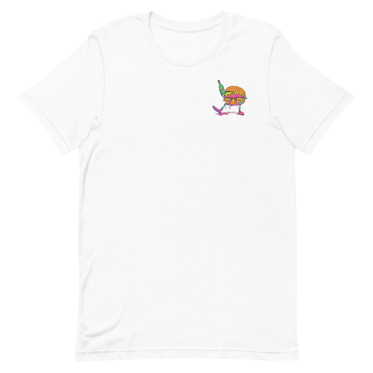 Burger Time | Unisex Organic Cotton T-Shirt | yeewfinder