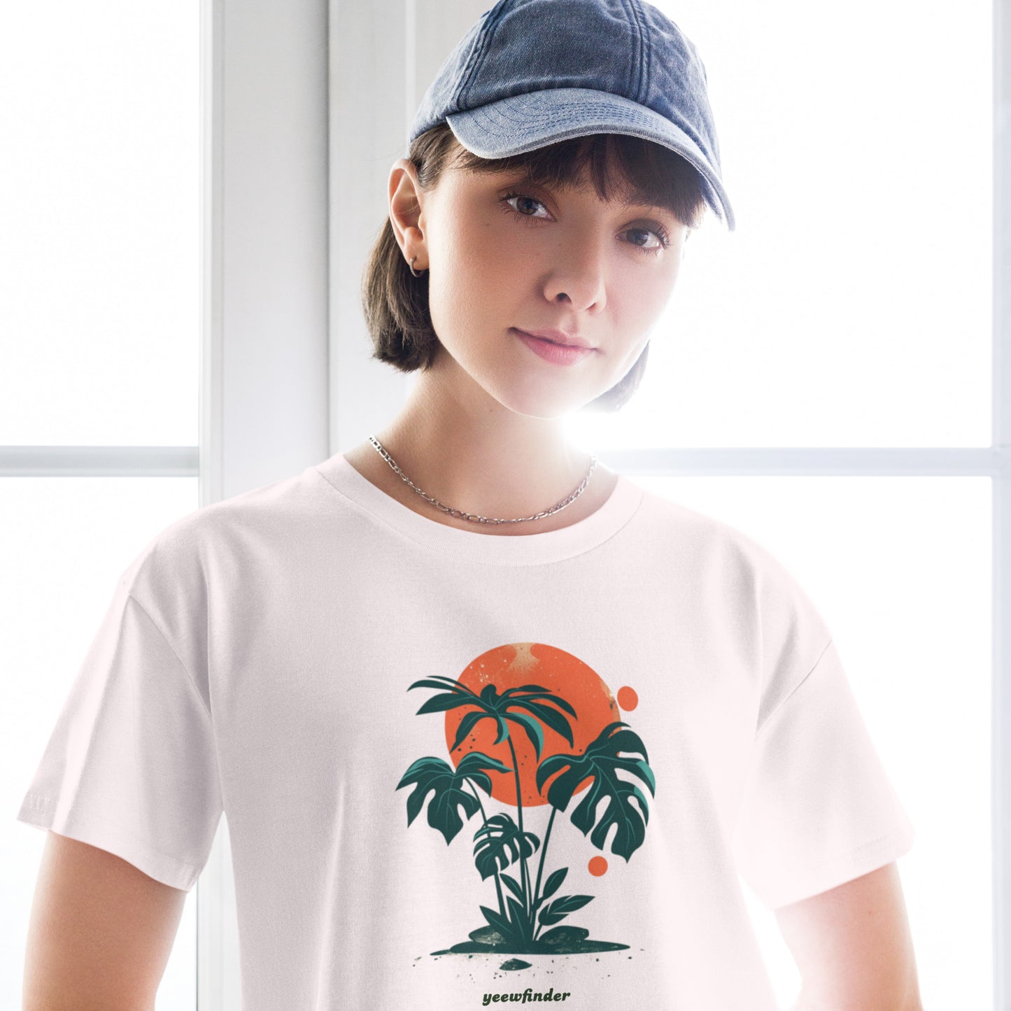 In My Monst-Era | Women’s Cotton Crop Top Shirt | yeewfinder