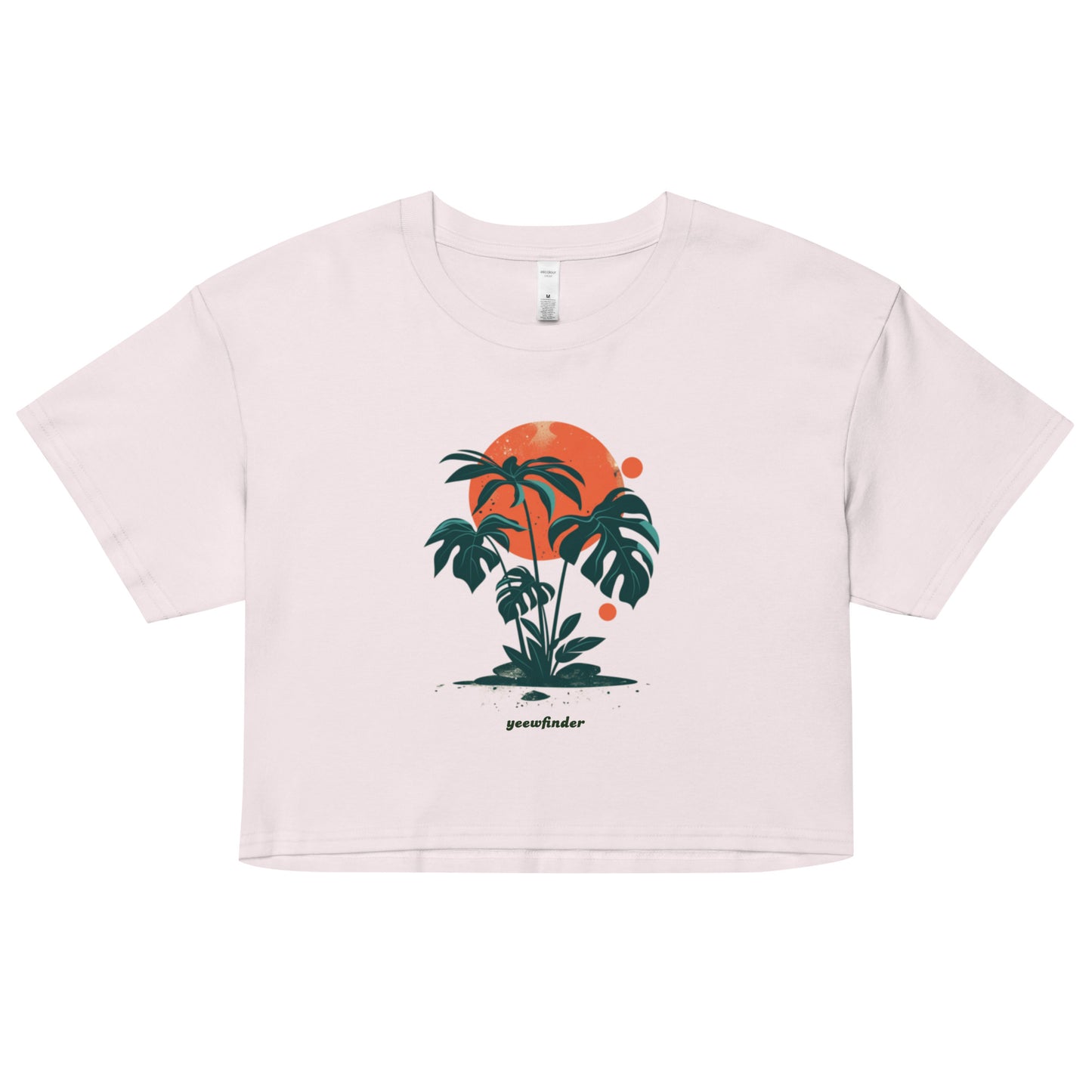 In My Monst-Era | Women’s Cotton Crop Top Shirt | yeewfinder